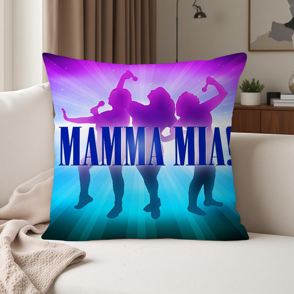 Movie Mamma Mia Pillow Case Suitable For Bedrooms Living Rooms Cars Home Decoration