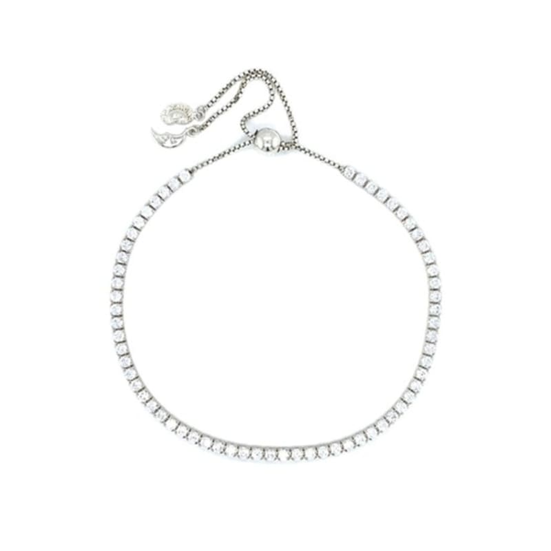 aphrose tennis chain slide bracelet