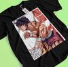 Футболка Baki The Grappler Футболка Baki Hanma Футболка Yujiro Боевая Jack Biscuit Унисекс Футболка