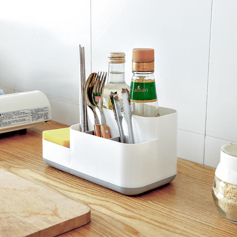 Креативная съемная пластиковая сетчатая коробка для хранения косметики