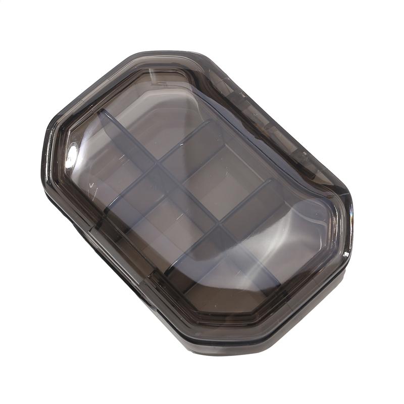 4/6 сетки, коробка для хранения таблеток, портативный дорожный чехол для таблеток, водонепроницаемый органайзер для таблеток, пластиковые капсулы