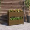 VidaXL Planter Honey Brown 77x25x66 Cm Solid Pine Wood 823944