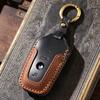 Customized for Old BMW Key Cover 3 Series 5 Series Handmade High-end Leather Car Key Bag Case Ring
