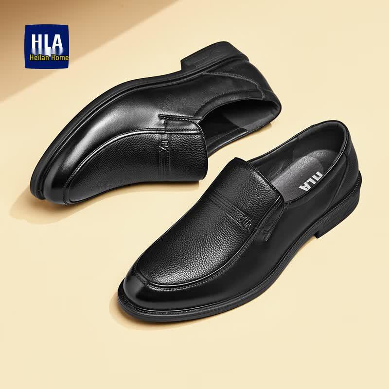 Мужские кожаные туфли-лоферы HLA T211 в стиле Business Casual