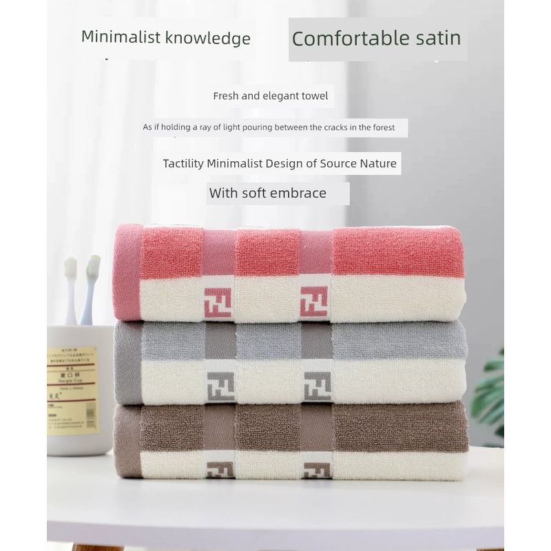 For Home Bath Absorbent Long Sports 100% Cotton Towel