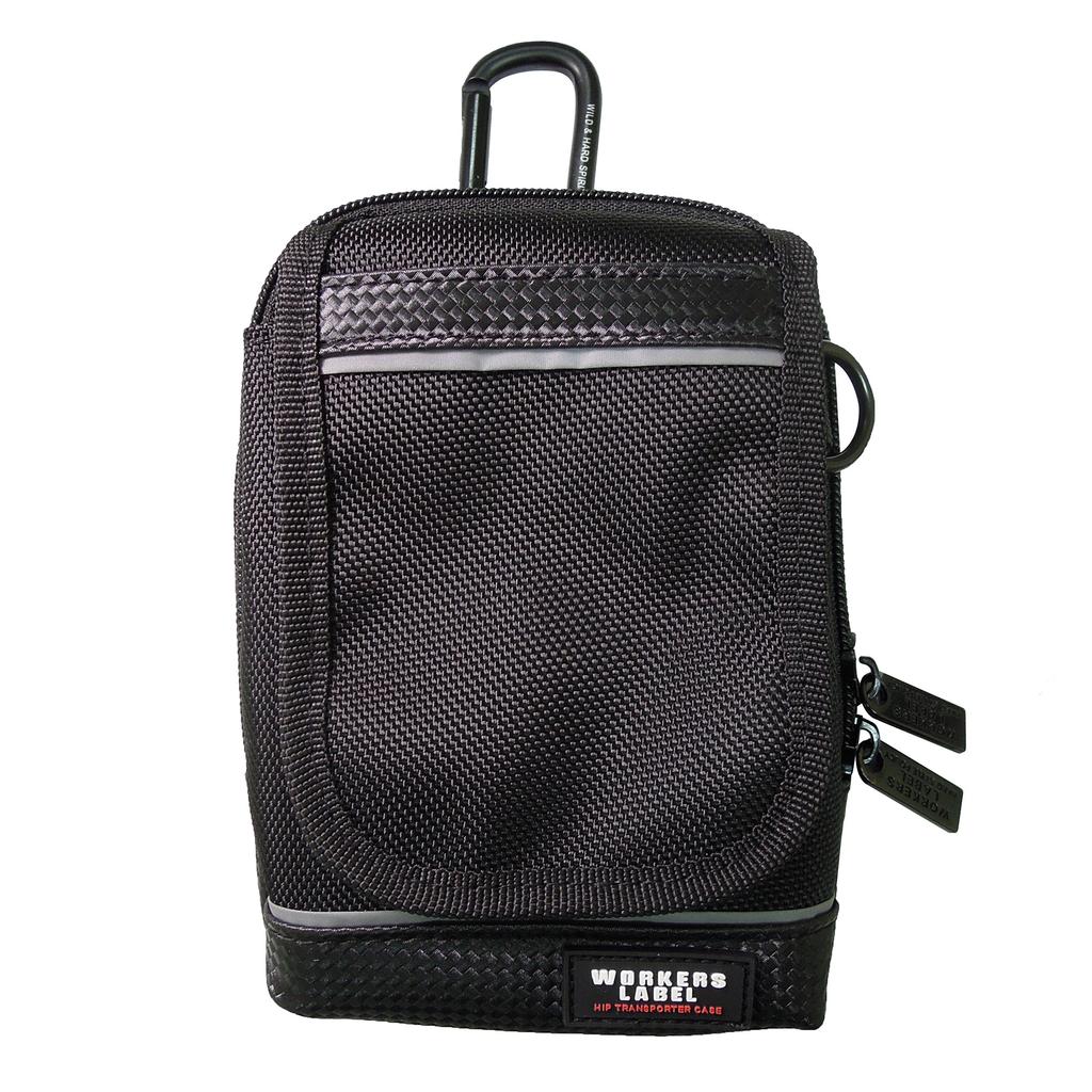 Small Item Case with Reflective Black [Bouken Club] RF-103 Pouch, Lines,