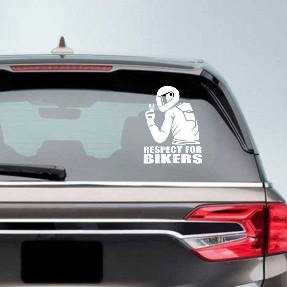 Новое автомобильное украшение водонепроницаемая светоотражающая наклейка для автомобиля 3D Respect Auto Decal