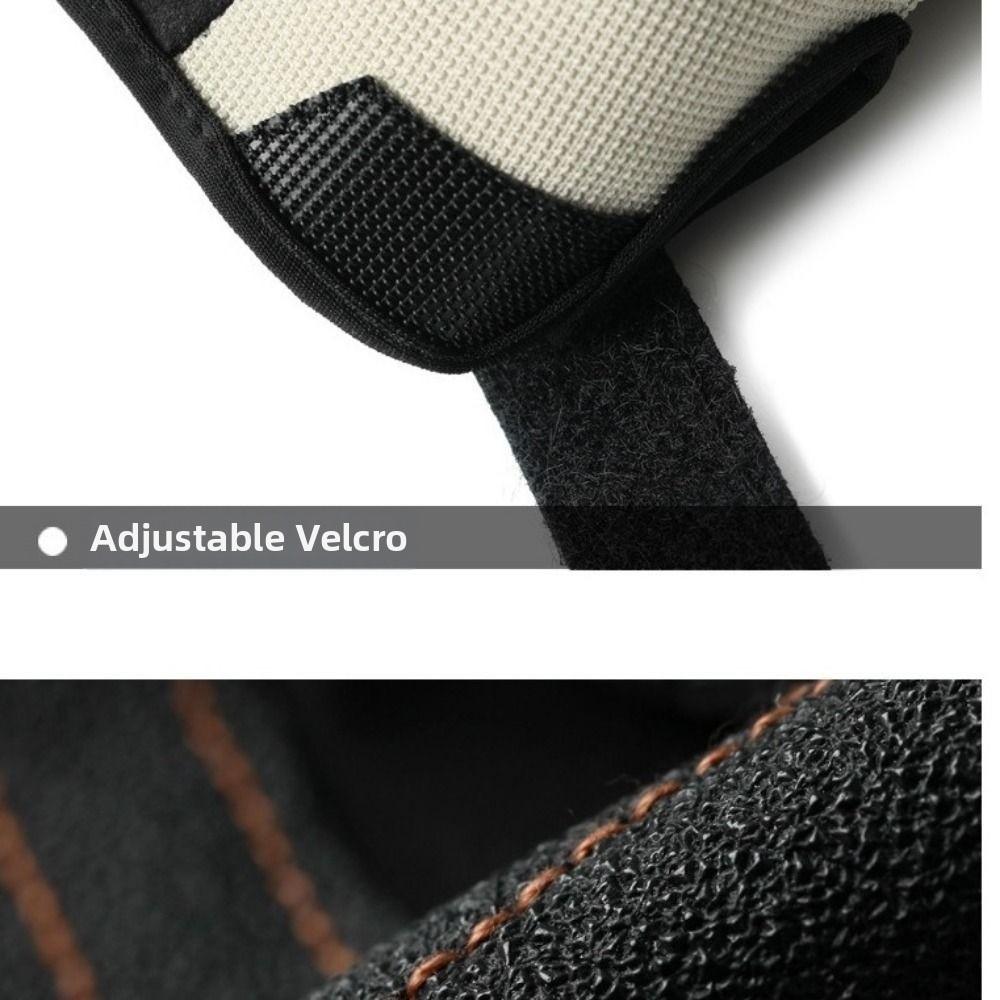 Anti-Slip Half Finger Gloves Wear Resistant Bicycle Gloves Motorcycle Gloves Electric Bike