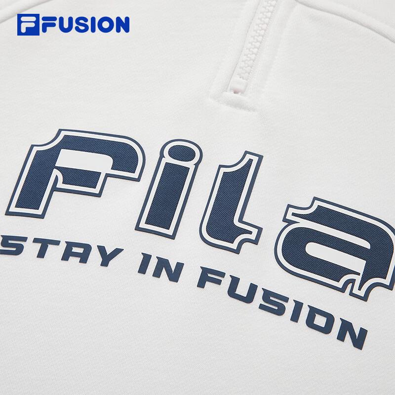 Fila Fusion Женская свободная вязаная толстовка с воротником-стойкой