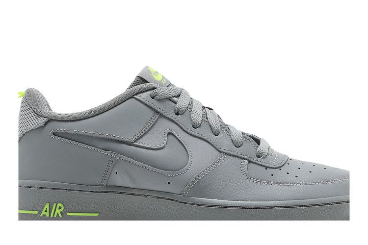 Kids' Sneakers Nike Air Force 1 '07 LV8 GS 'Particle Grey Volt'