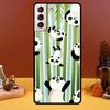 Милый мультяшный панда для Samsung Galaxy S22 Ultra S20 S21 FE S10 S10e S9 Note 10 Plus Note 20 Ultra чехол для телефона