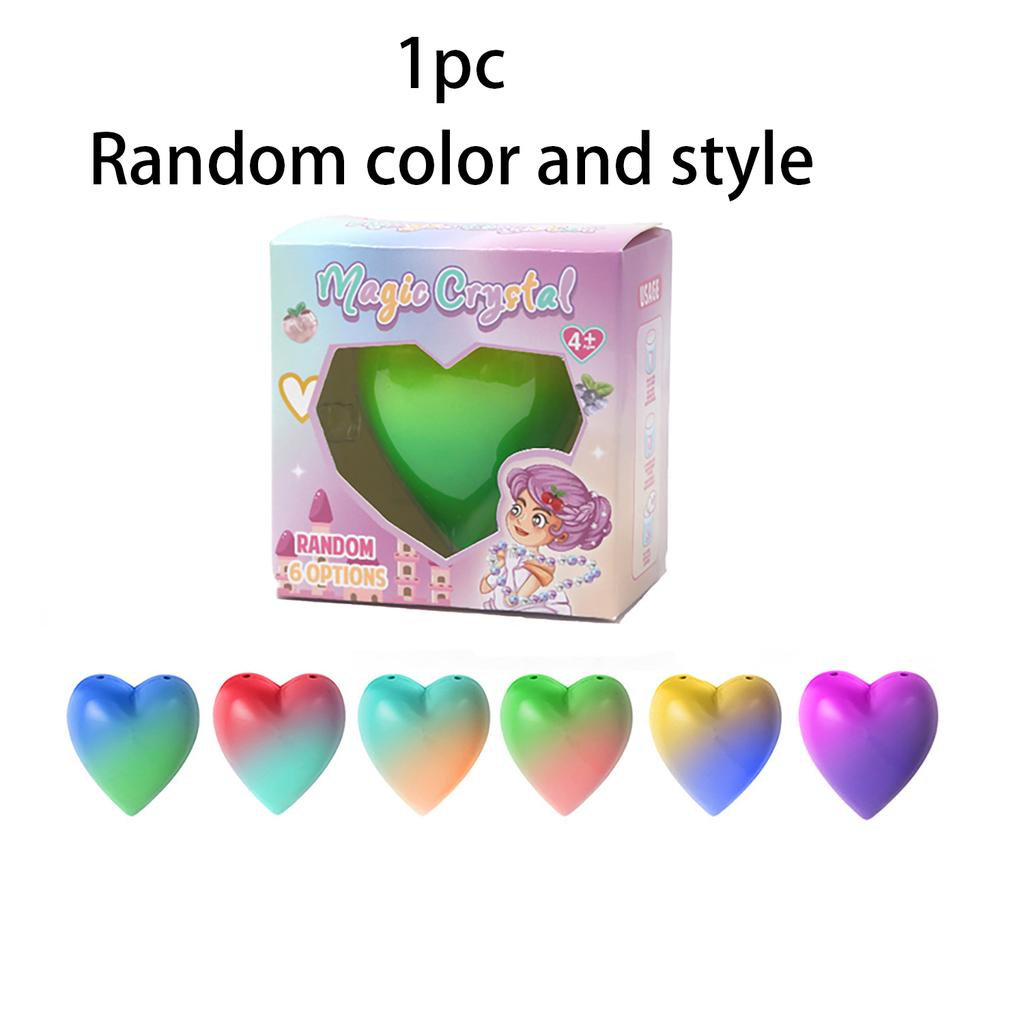 Замочить в воде, инкубировать браслет любви, детский надувной мяч, разноцветный браслет для девочки, детский сюрприз в слепой коробке