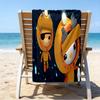 proof beach towel with a The Octonauts1 pattern - soft,absorbent,quick-drying,machine washable - perfect for swimming,camping,bathing