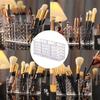 Clear Makeup Brush Storage Boxes Durable Eyelash Brushes Organizer Cosmetic Organizer  Desk