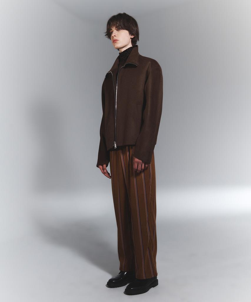 Night Flow Essential Classic Wool Jacket (Brown)