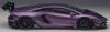 AUTOart Liberty Walk Lamborghini Aventador Limited Edition Metallic Purple VIOLA SE30 Carbon Black Cap готовый продукт 79242 1/18 LB-WORKS /