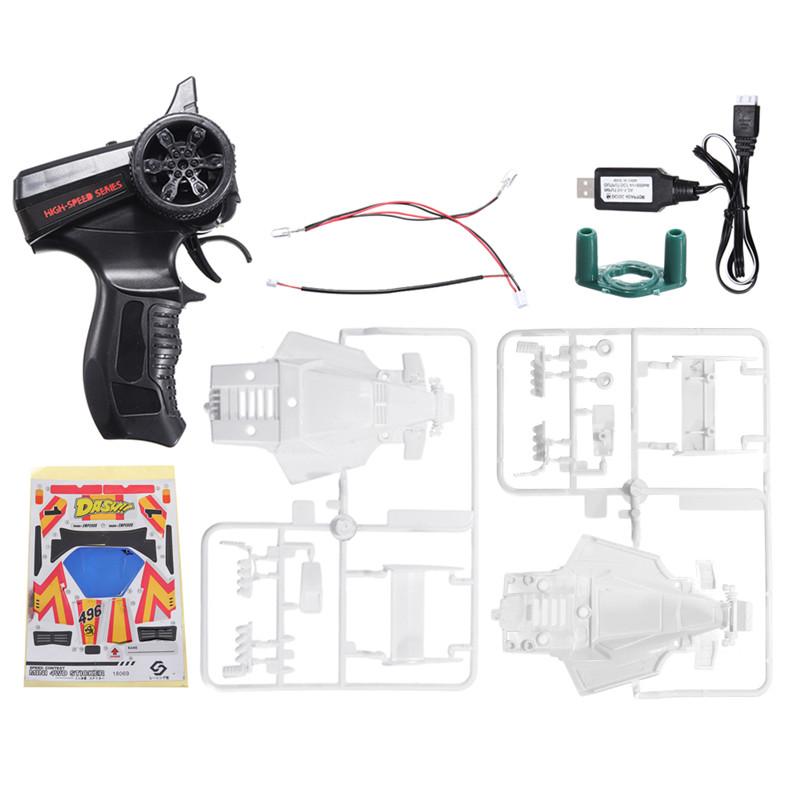 2.4G 4WD 3D Printed Mini RC Car Vehicle Models Electric Toys Crawler Velocis RC Car RTR Toys for Kids