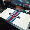 Martini Racing Large Size Mouse Pad Large Gaming Table Cushion Non-slip Laptop Tablet Big Mousepad XXL Mat Mini PC Playmat With Lock edge