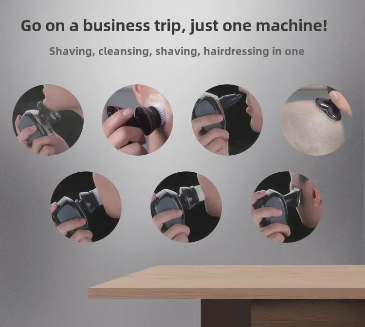 Multi-Function Five-Head Bald Shaver