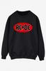 Мужская толстовка с красным круговым логотипом ACDC