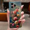 Новый дизайн чехла для Tecno Spark 40 KM5, прозрачный, роскошный, стиль бабочки и цветка, мягкий ТПУ-силиконовый чехол для телефона Tecno Spark40