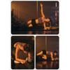 Non-Slip Handles Plank Trainer Stand Protective Elbow Pads Flat Support Trainer  Full Body Workout