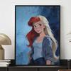 Disney's *The Little Mermaid* Ariel Diamond Painting / DIY Art Kit – Mosaic Home Decor Gift