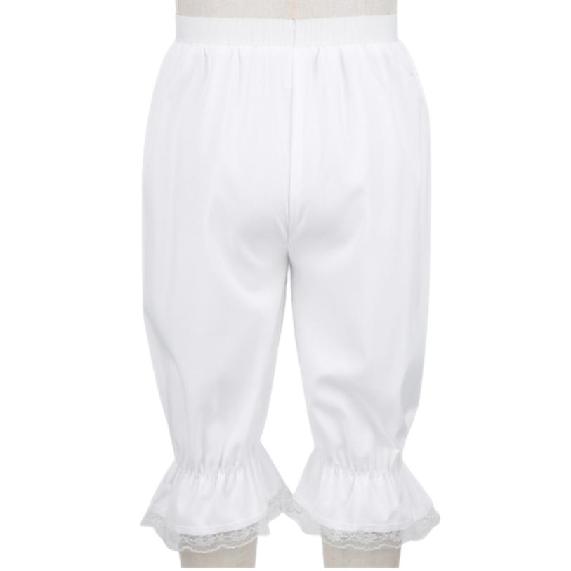 Свободные брюки для девочек, кружевные шаровары с рюшами, шорты, детские брюки в стиле ретро викторианской эпохи Возрождения