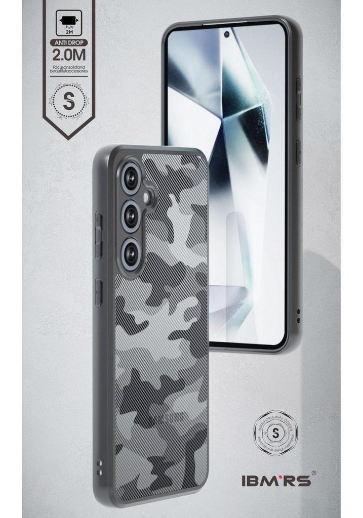 Чехол Samsung Galaxy S24 FE Camo с ремешком