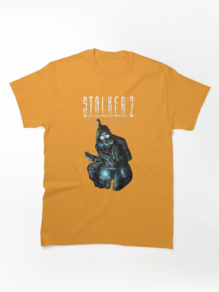 S.T.A.L.K.E.R. S.T.A.L.K.E.R. 2 Heart Of Chornobyl Loner S.T.A.L.K.E.R. With Artifact Container Classic T-Shirt