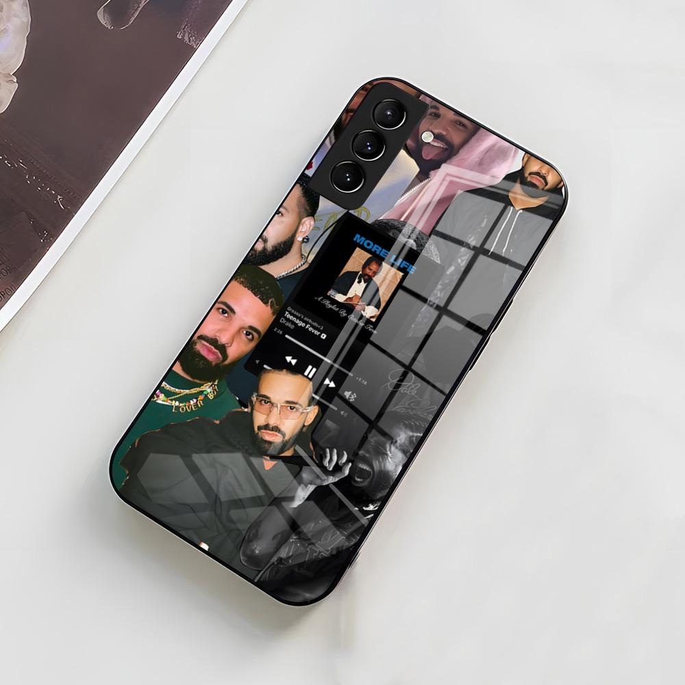 Забавный чехол для телефона с изображением певца D-Drake для Samsung A56 A36 A26 A16 A15 A25 A35 A55 A14 A34 A24 A54 Стеклянный чехол