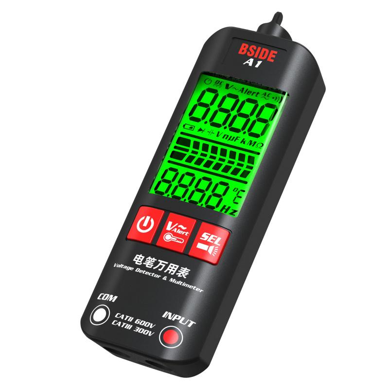 Мини-мультиметр A1, регулируемая чувствительность, двухрежимный интеллектуальный ручной высокоточный детектор напряжения