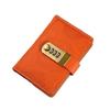 PU Cover PU Notebook with Lock Line Office Notebook A7 Notebook with Lock  Leather Journal Office