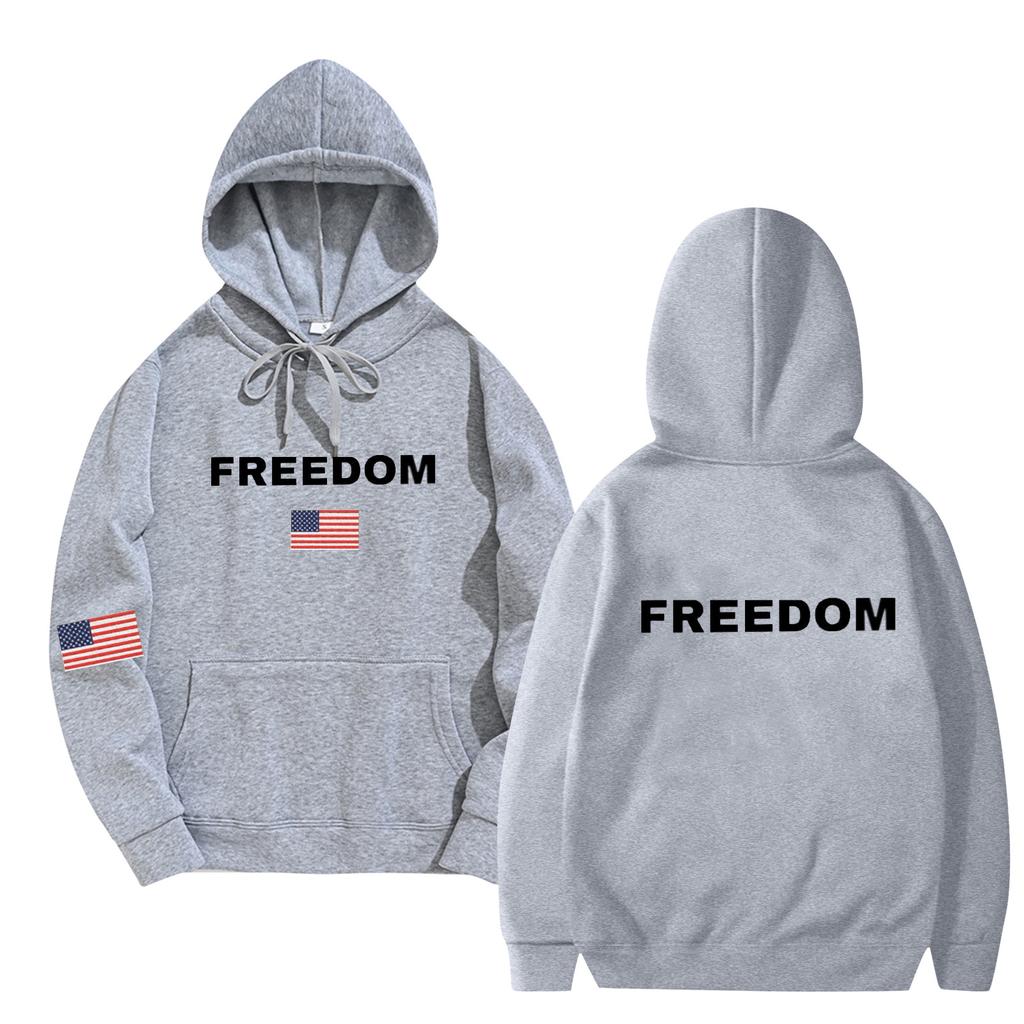 Women's And Men's Fashionable Hooded Long Sleeved Printed Casual Pullover Unisex Sweatshirt Top