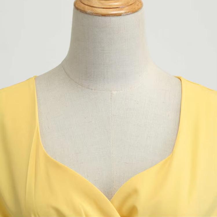 Pink Summer Dress Women V Neck Vintage Robe Elegant Retro Pin Up Party OffiAe Midi Dresses