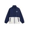 Li-Ning Burmali Suvga chidamli UV-ga chidamli Shamga chidamli Nafas oluvchi Rangli blokli Tik yoqali Shamdan himoyalovchi Uzun qisma Erta kuz palto AFDU701-2