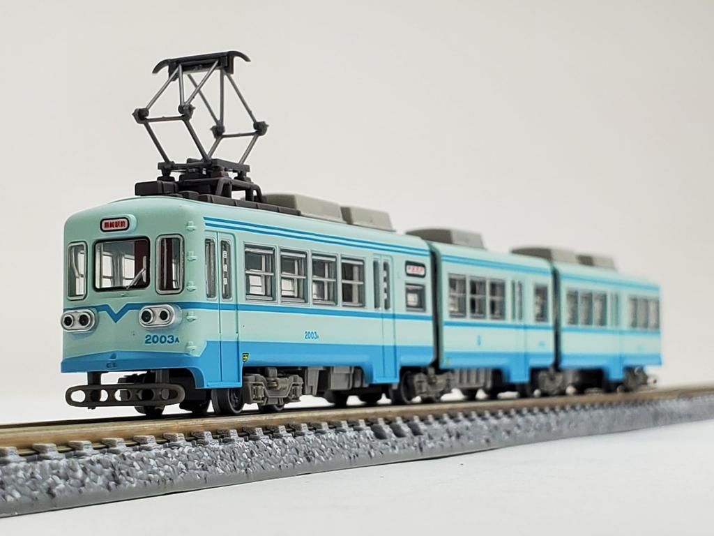 Коллекция железных дорог Коллекция железных дорог Chikuho Electric Railway Type 2000 2003 Blue Diorama Supplies 323327 No.