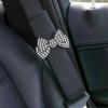Universal Car Seat Belt Shoulder Cover Cute Four Seasons Car Bow Car Interior Decoration Safety Belt Car Accessories hwy