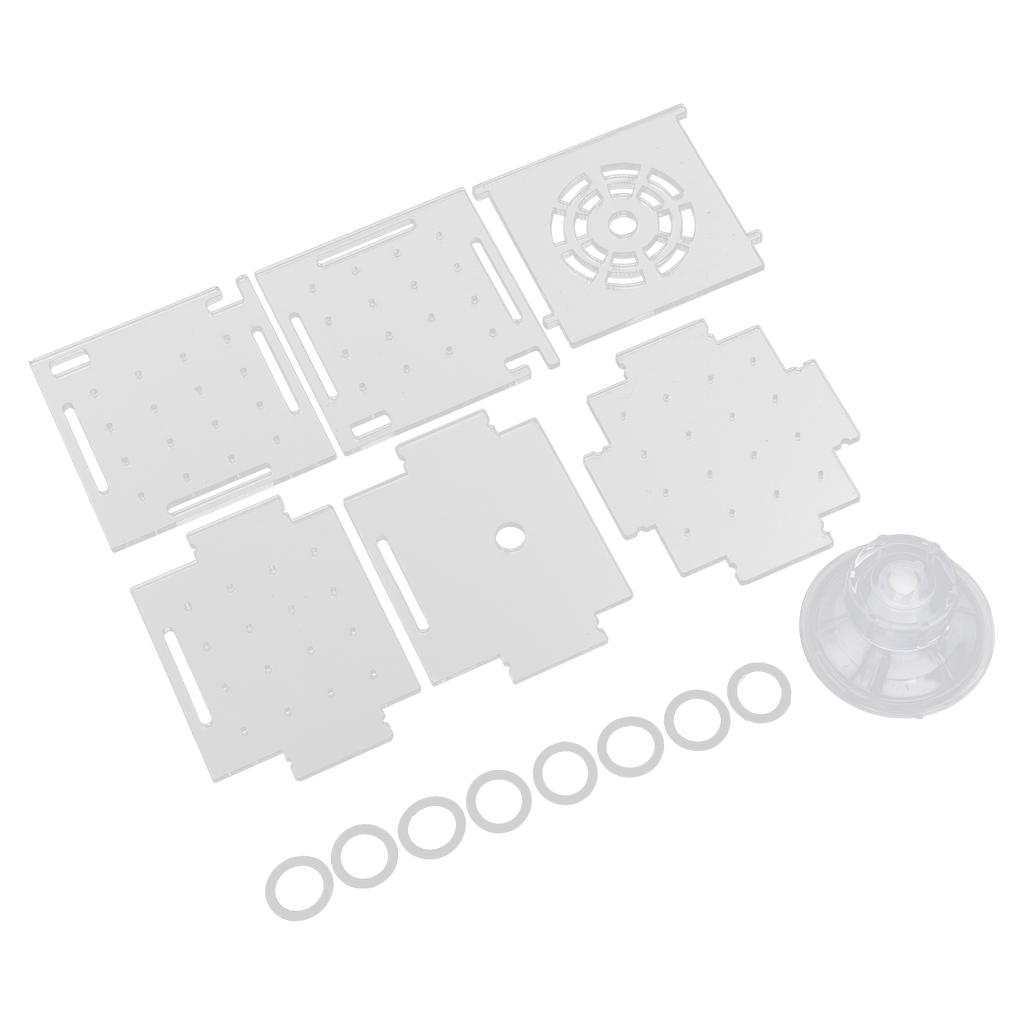 Изолирующая коробка для рыб, акриловая коробка для разведения рыб, аквариумный инкубаторий для маленьких рыб, креветок