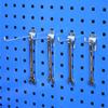 1Pcs Storage Rack Hole Board Hook Hammer/Pliers Pegboard Hook Oblique Hanger  for Shop Good Shelf