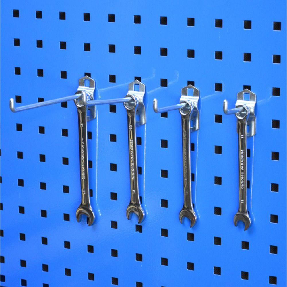 1Pcs Storage Rack Hole Board Hook Hammer/Pliers Pegboard Hook Oblique Hanger for Shop Good Shelf