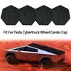 4 шт. колпачки для ступицы колеса для Tesla Cybertruck, полное покрытие, водонепроницаемые, антикоррозийные, ABS, центральные колпаки для колес, внешние аксессуары