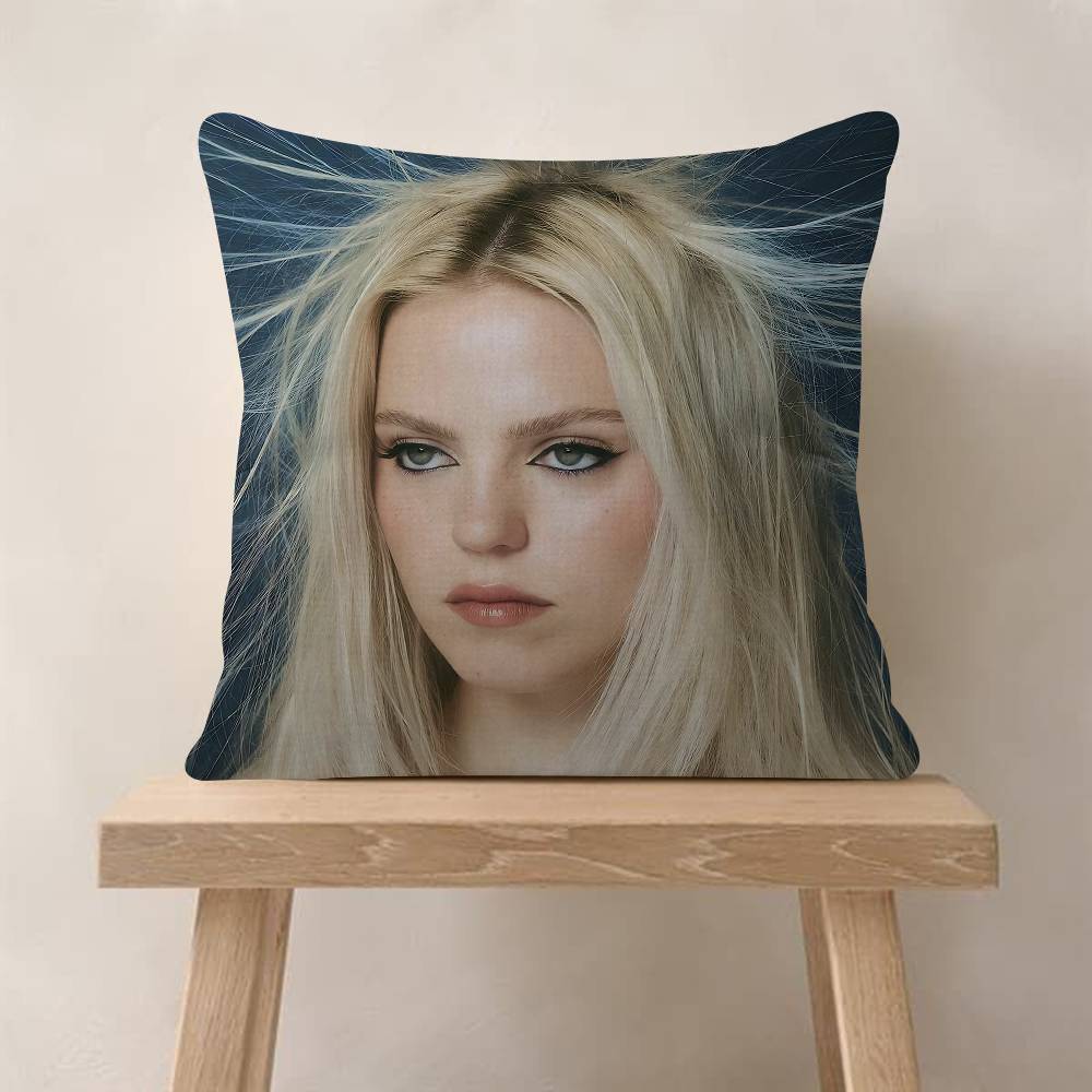 Pop Singer AActor Renee Rapp Cool Personalized Pillow Cover Kids Bedroom Wild Party Decor Pillowcase Kid Birthday Shower Gift
