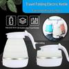 Портативный электрический складной силиконовый чайник для дома и путешествий