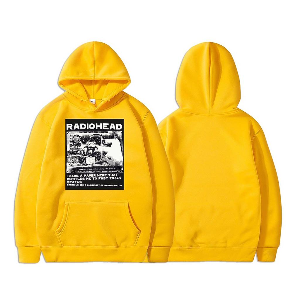 Radiohead Arctic Monkeys Hooded Sweater Fashion Hoodie Tees Tops Rock Boy Camastas Hombre Hombre