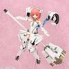 Megami Device Alice Gear Aigis Aika Aikawa Общая длина 160 мм пластиковая модель примерно. не масштабный