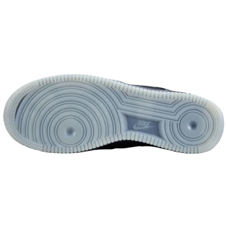 Nike Nike Air Force 1 Кожаные Дышащие Амортизирующие Скейтбордические Кроссовки Мужские Черные IQ9791-001