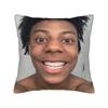 Funny Anchor Ishowspeed Square Pillowcases Polyester Sofa Cushion Case Cool Decorative Throw Pillow Case 40*40