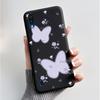 Чехол для телефона ZTE Blade A51 Lite / A5 2020, Роскошный модный, с бабочками и цветами, Черный, Мягкий ТПУ, Силиконовая задняя крышка