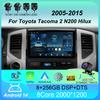 Автомобильное радио Android 14 Carplay Auto 4G+WIFI для Toyota Tacoma 2 N200 Hilux 2005-2015 Навигация GPS Мультимедиа Видеоплеер Стерео